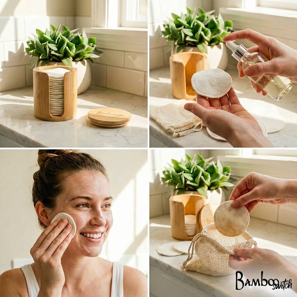 Reusable Bamboo Facial Rounds
