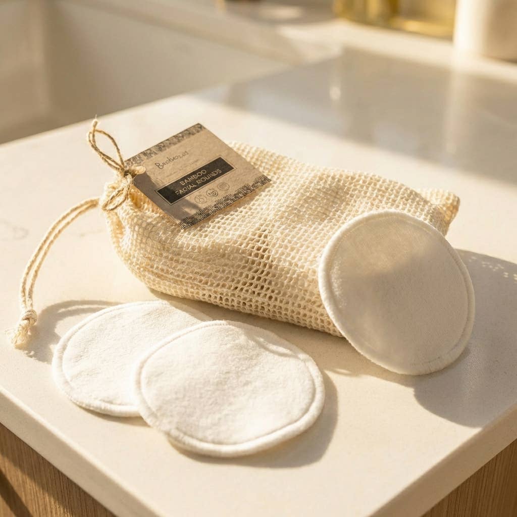Reusable Bamboo Facial Rounds