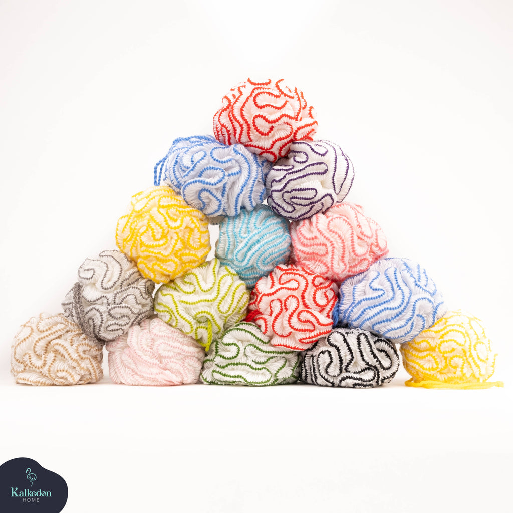 Cotton Shower Pouf