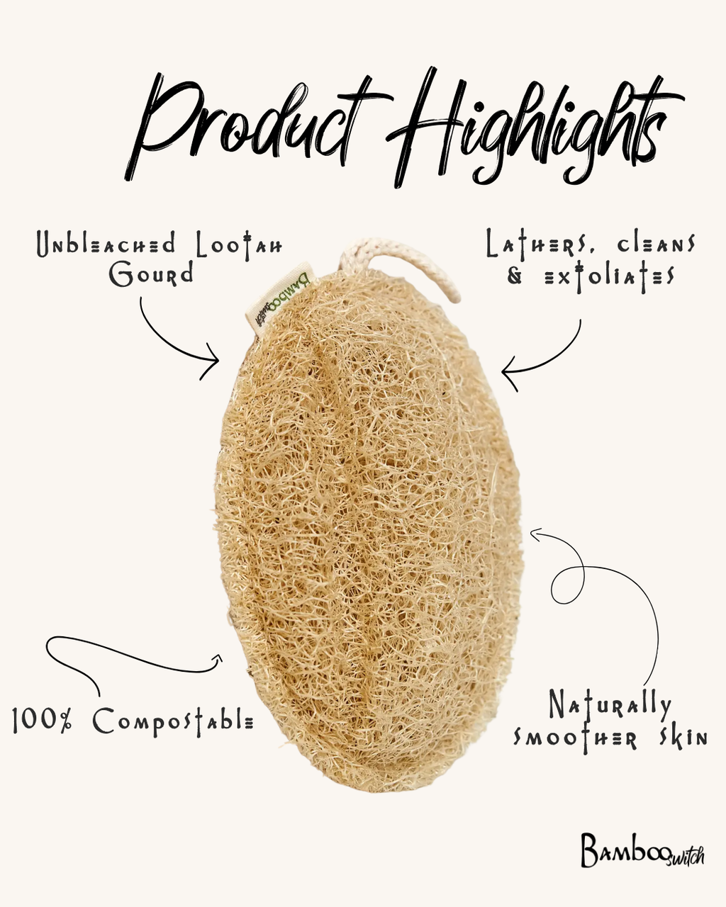 Large Exfoliating Loofah