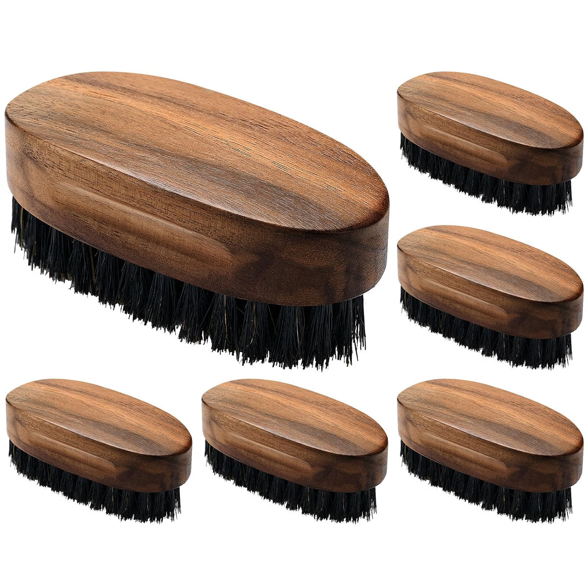 Boar Bristle Beard Brush - Compact