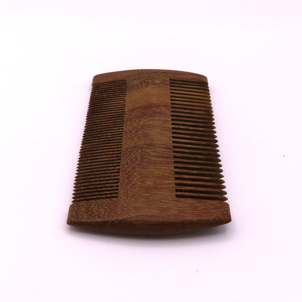 Natural Sandalwood Mustache Comb