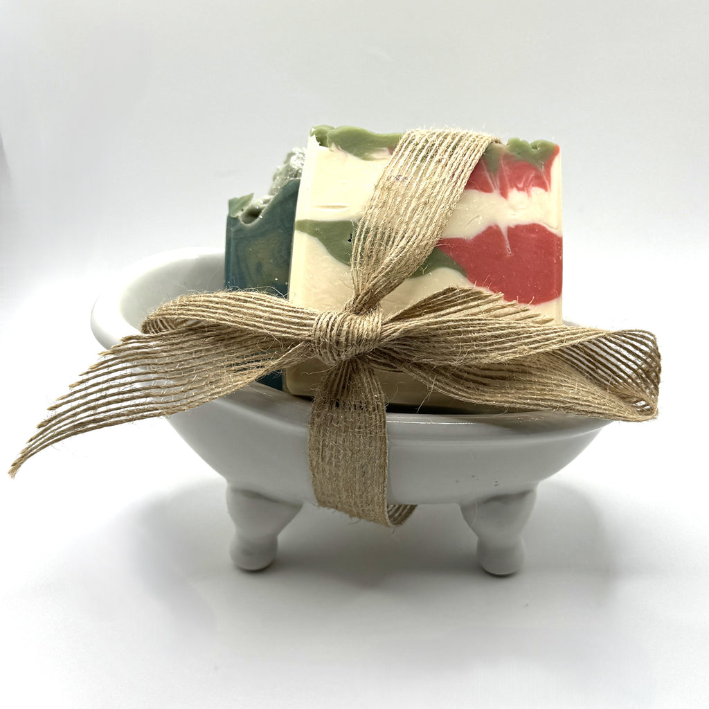 Ceramic Bathtub Soap Dish