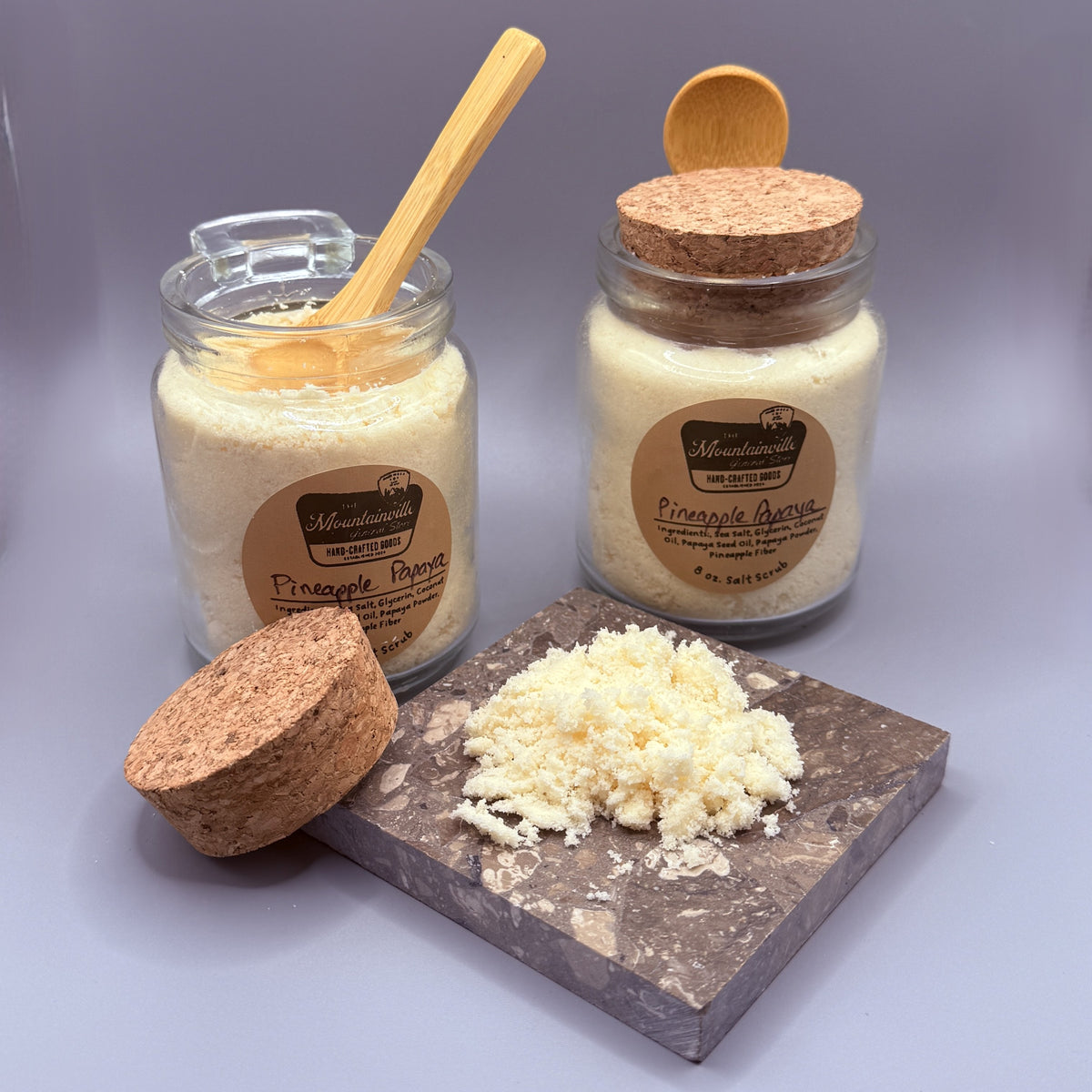 Pineapple Papaya Sea Salt Scrub