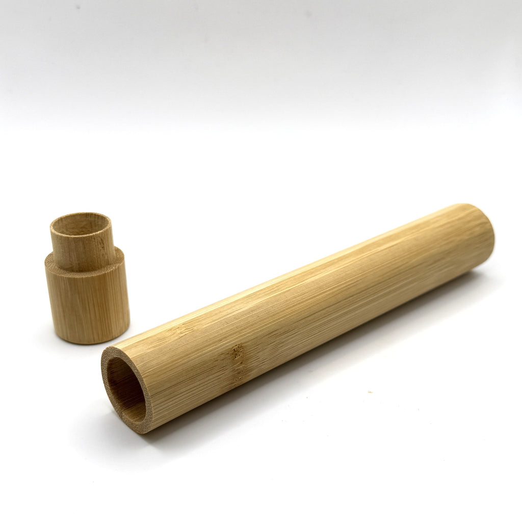 Bamboo Toothbrush Travel Case