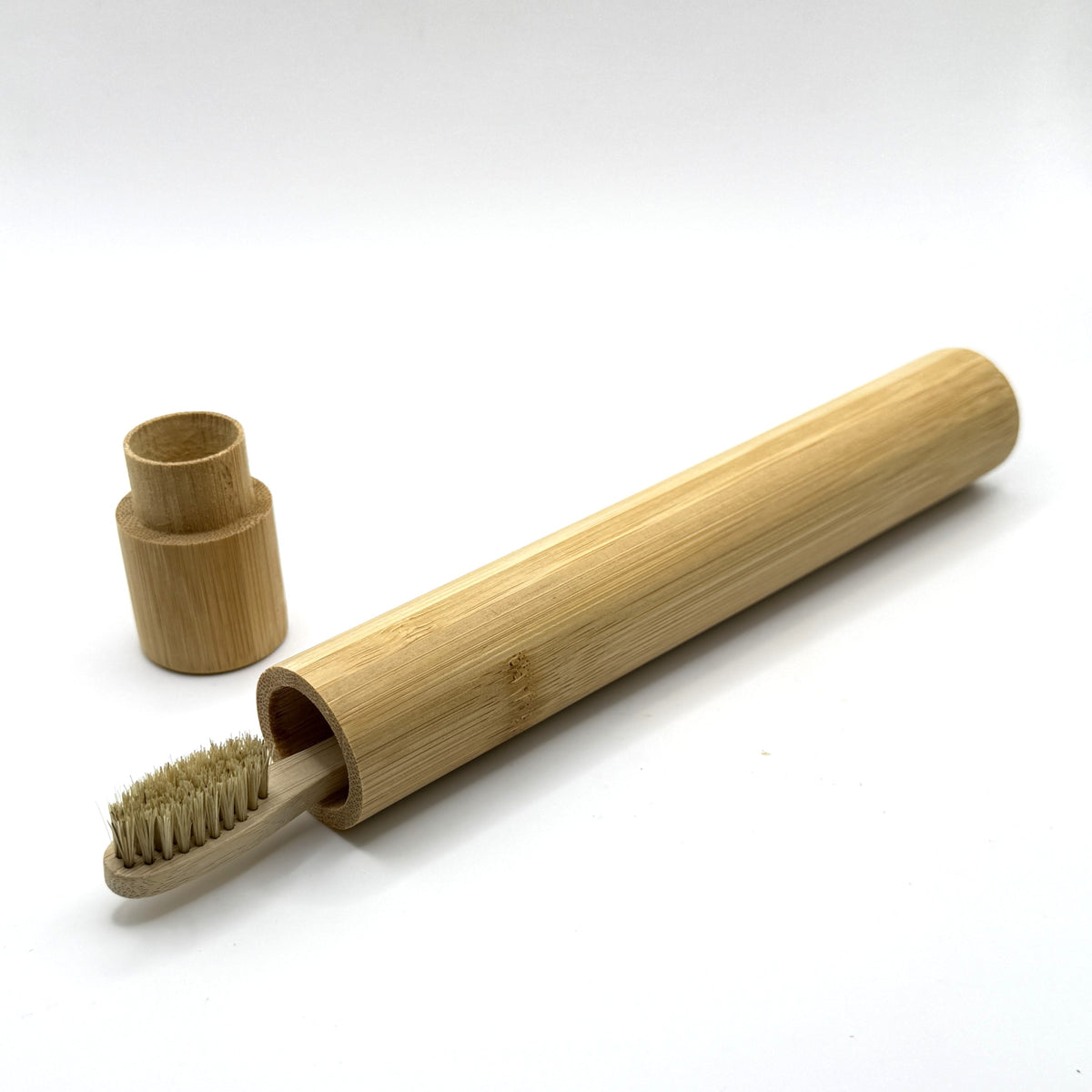 Bamboo Toothbrush Travel Case