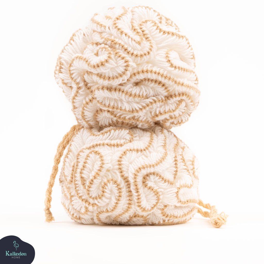 Cotton Shower Pouf